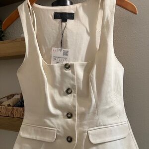 Zara Button Vest